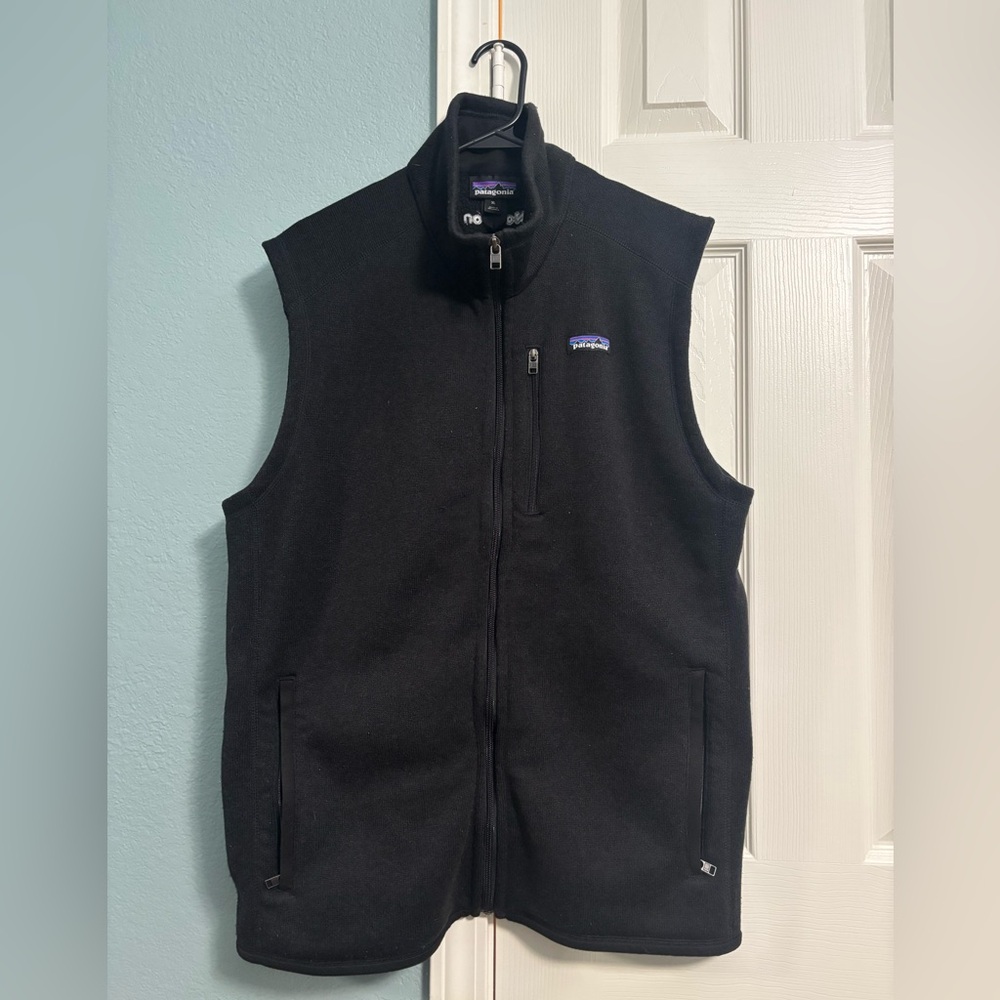 Patagonia Black Fleece Outerwear Vest